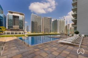 Oraya - Cozy 2BR in Reva Residence I Direct Pool Access